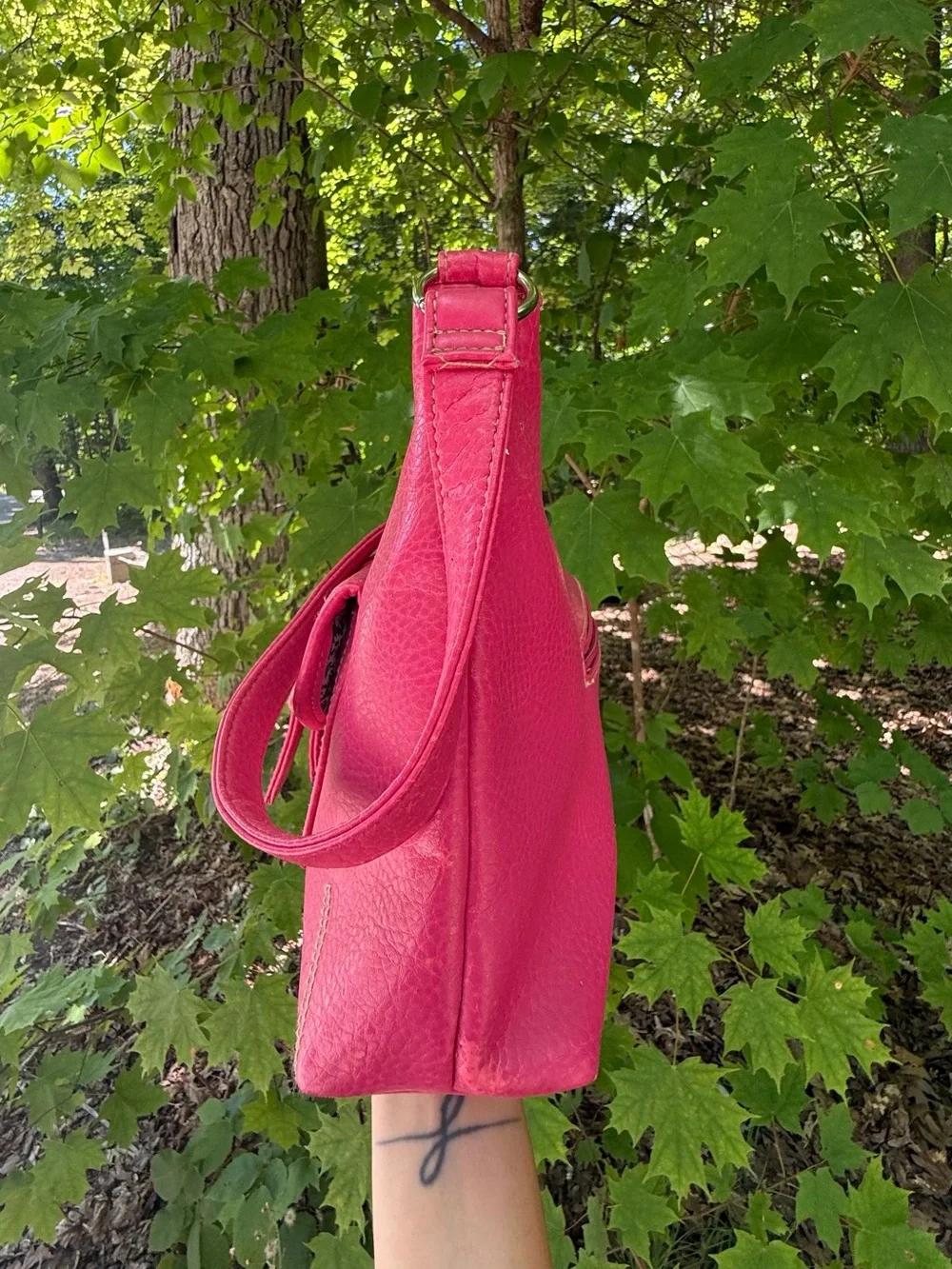 Pink Coach Soho Hampton Style Shoulder Bag Y2K Baguette Barbiecore Purse